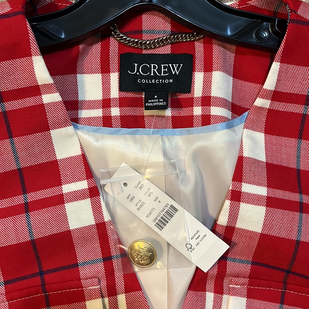 J.Crew Collection City Wool Lady Jacket - Picture 9 of 10